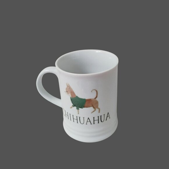 Chihuahua Mug, Best Dog Lover Gift, Ceramic Puppy Coffee Cup, Fringe Studio - Picture 3 of 6